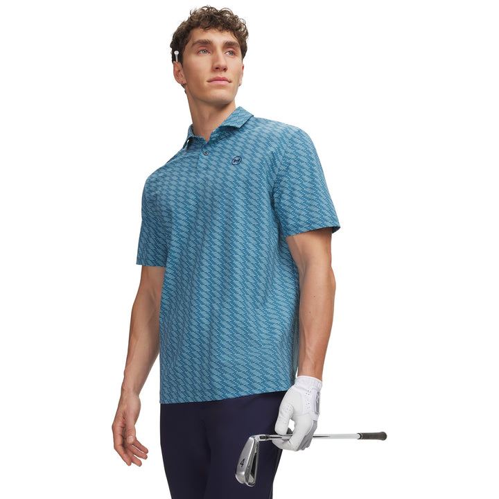 UA Drive Chill Printed Men's Polo Front