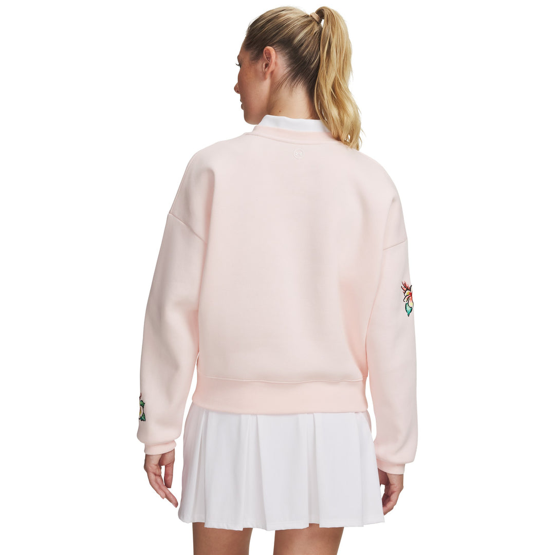 UA Icon Golf Trip Women's Crew Back