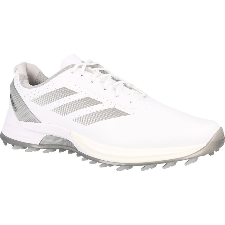 Adidas Adizero ZG Spikeless Golf Shoes White/Silver IE3528