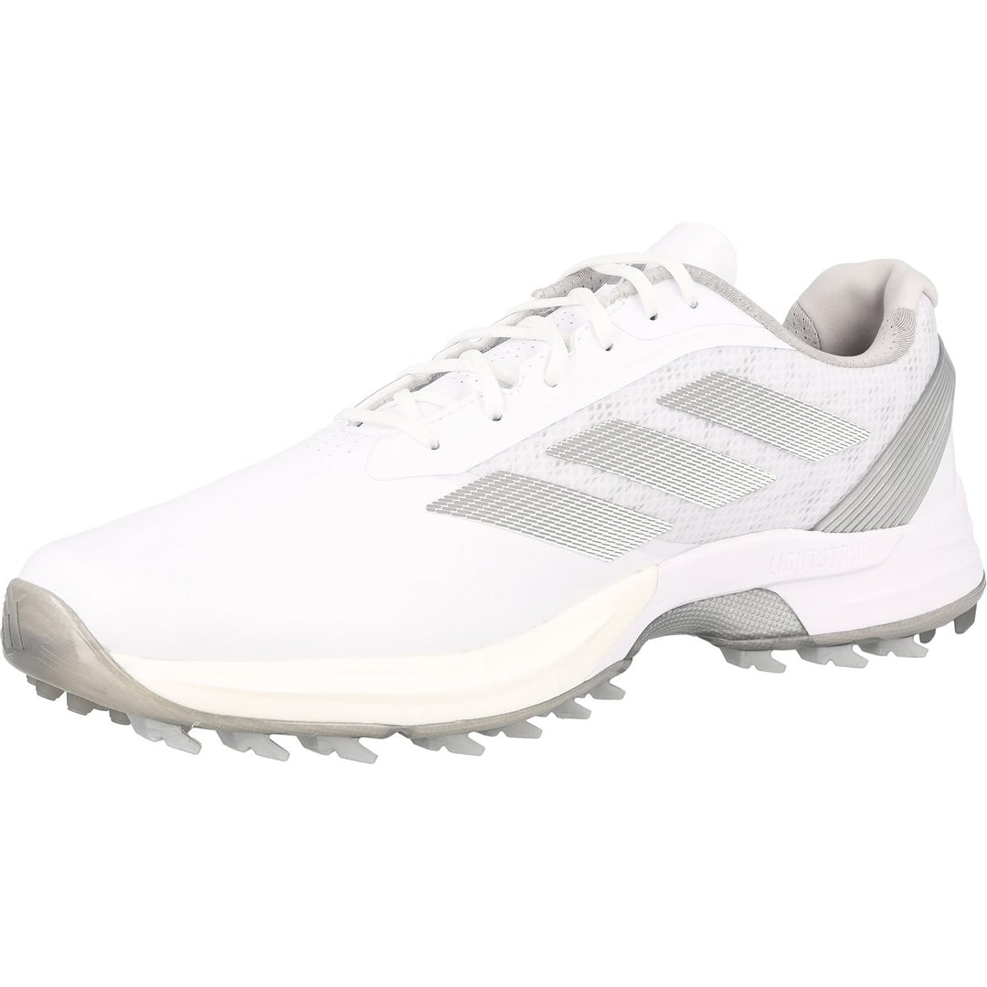 Adidas Adizero ZG Spikeless Golf Shoes White/Silver IE3528 - side