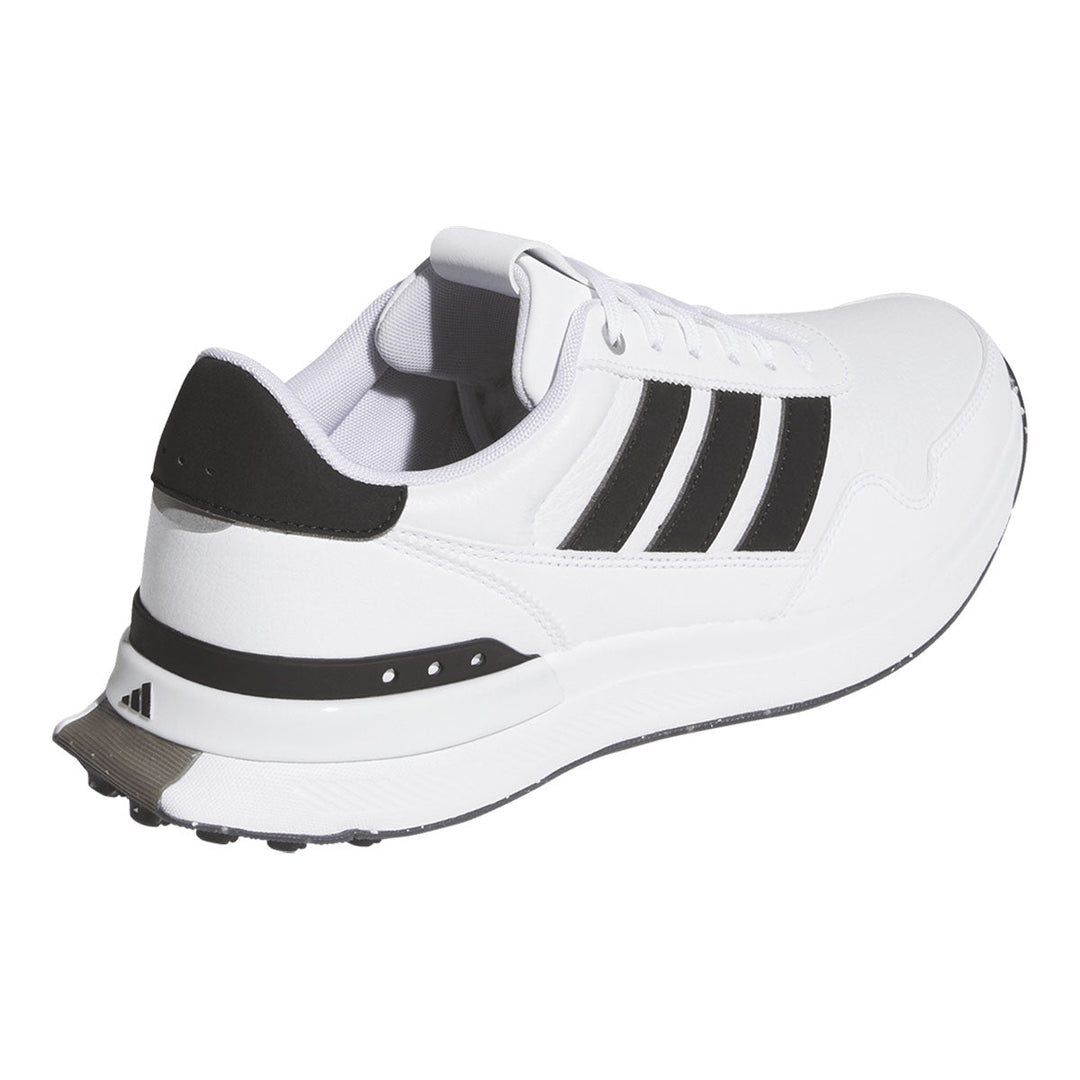 Adidas Men's S2G 26 Leather Spikeless Golf Shoes White/Black HP7087 - back