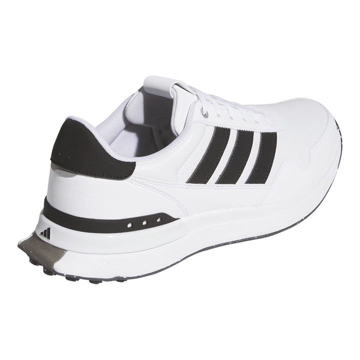 Adidas Men's S2G 26 Leather Spikeless Golf Shoes White/Black HP7087 - back
