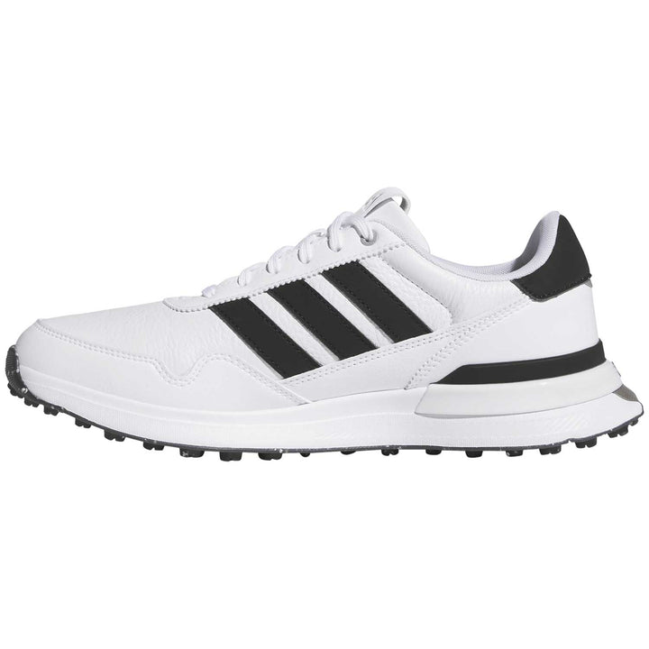 Adidas Men's S2G 26 Leather Spikeless Golf Shoes White/Black HP7087 - medial