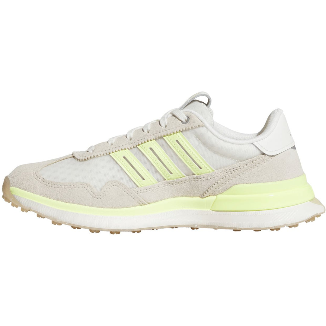 Adidas Women's S2G Vent Spikeless Golf Shoes Off White/Frozen Lemon KI8401 - side