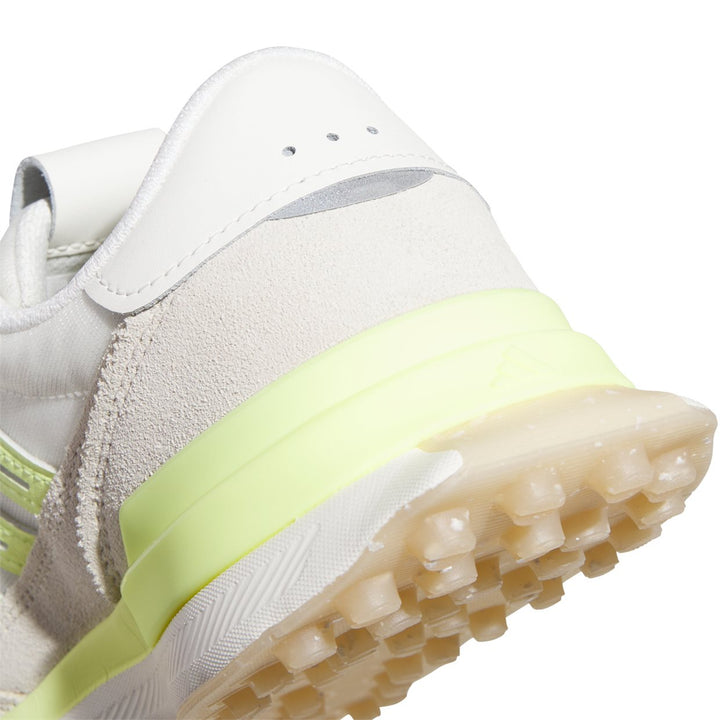 Adidas Women's S2G Vent Spikeless Golf Shoes Off White/Frozen Lemon KI8401 - heel