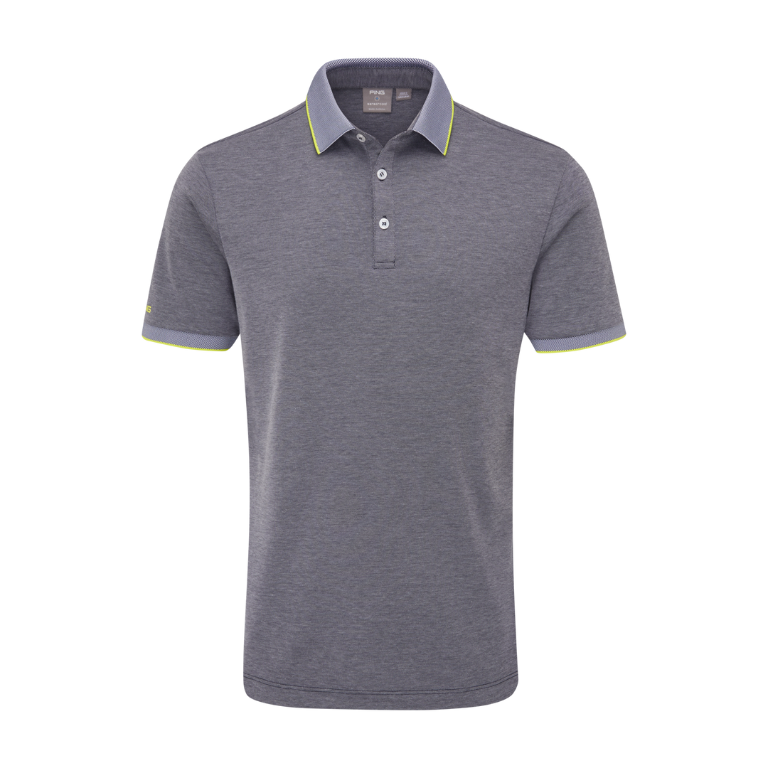 Gideon Polo - Light Navy Marl