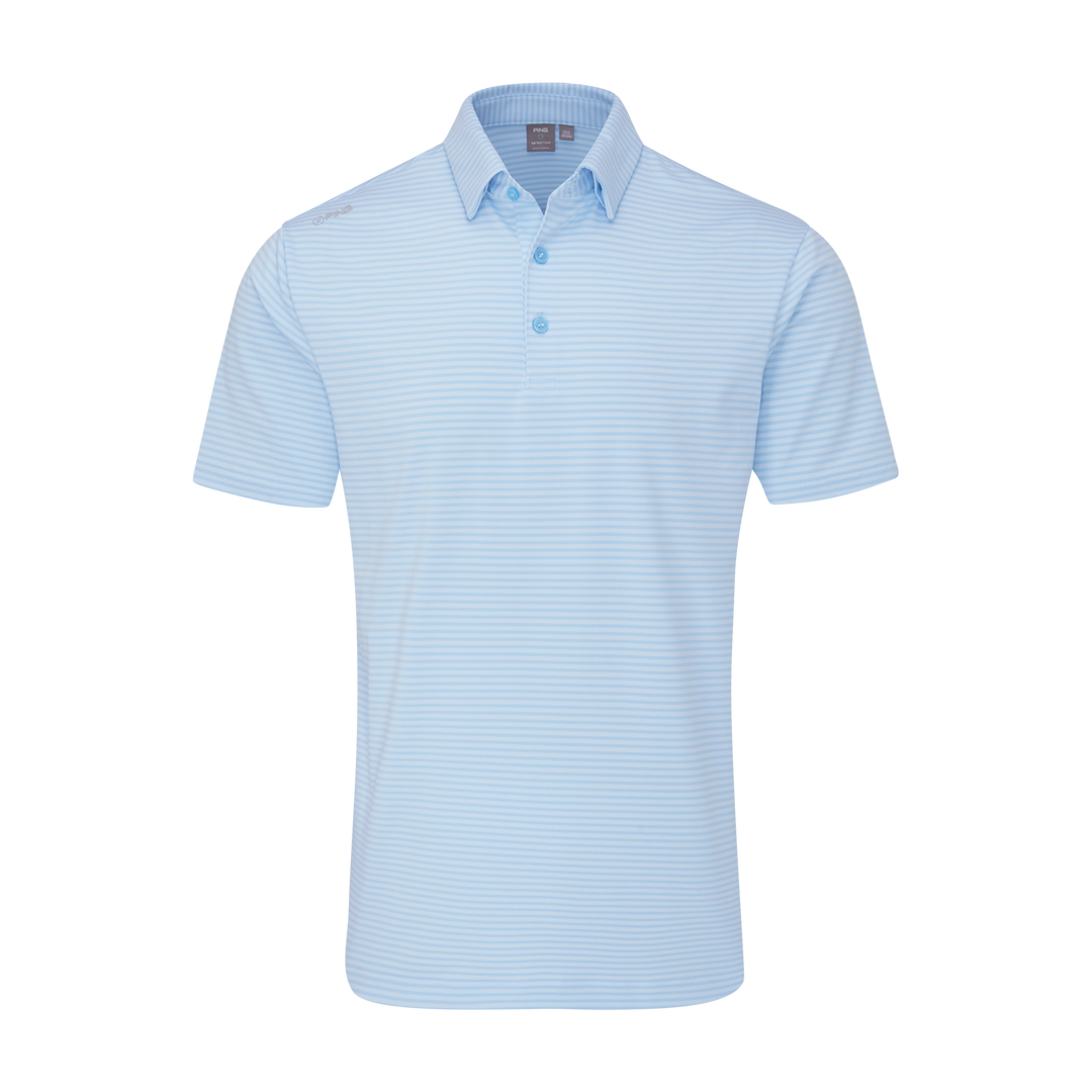Langford Polo - Baltic Sea / White