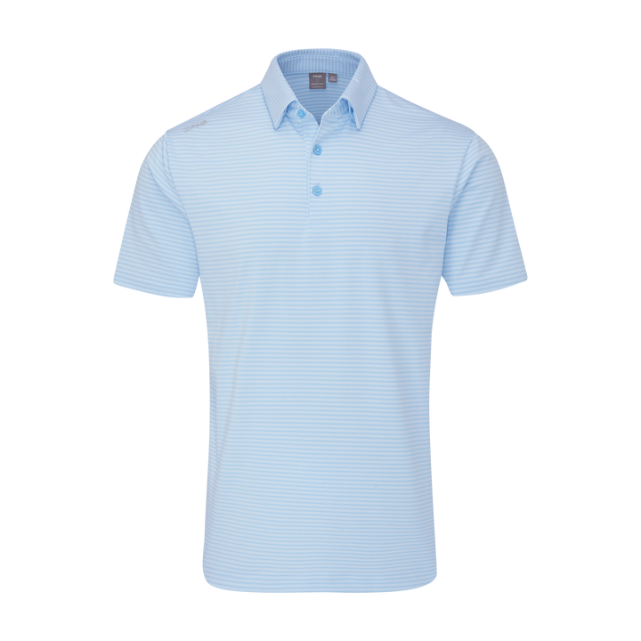Langford Polo - Baltic Sea / White