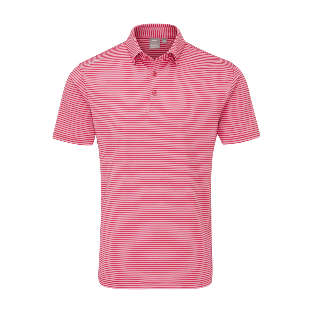 Langford Polo - Rhapsody Pink / White