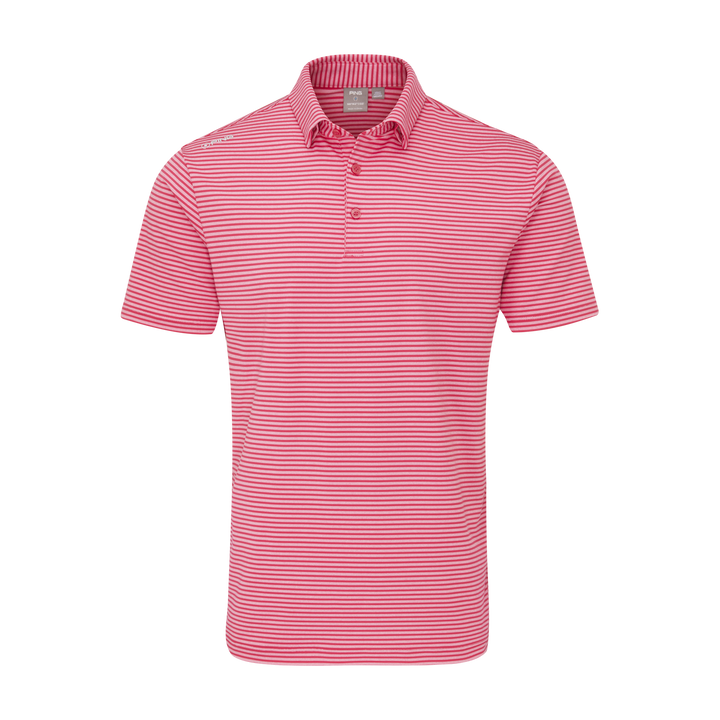 Langford Polo - Rhapsody Pink / White