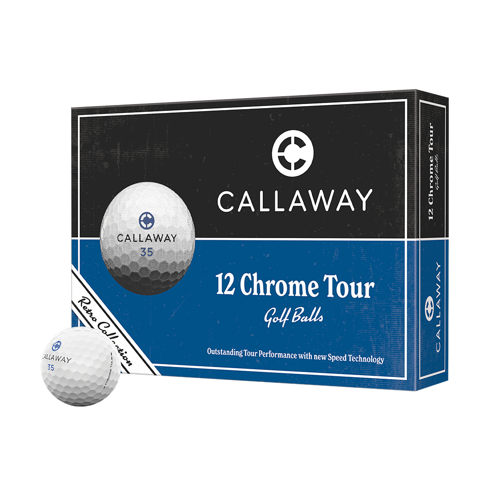 Callaway Chrome Tour Retro Golf Balls