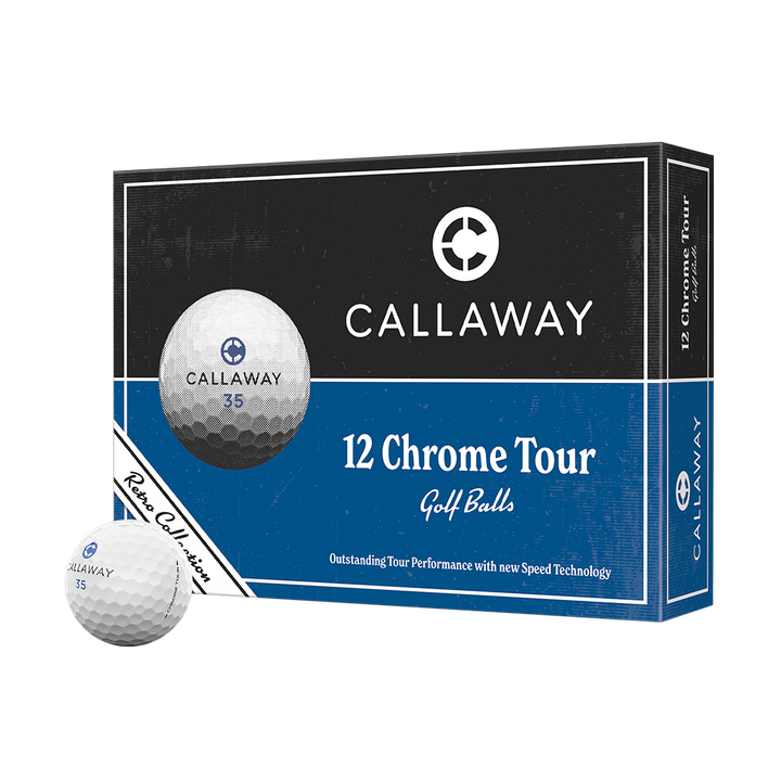 Callaway Chrome Tour Retro Golf Balls