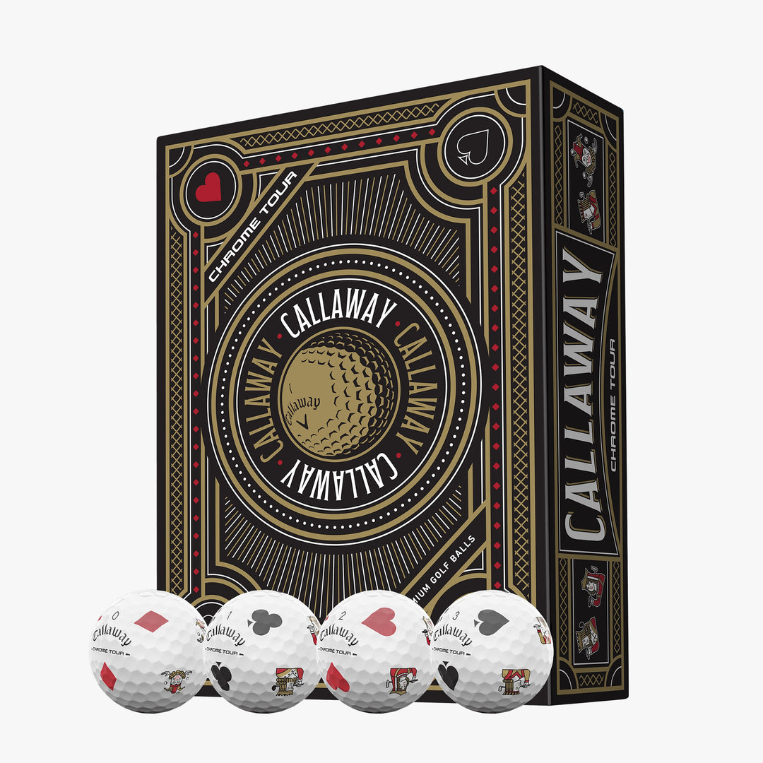 Callaway Chrome Tour Suits limited edition golf balls