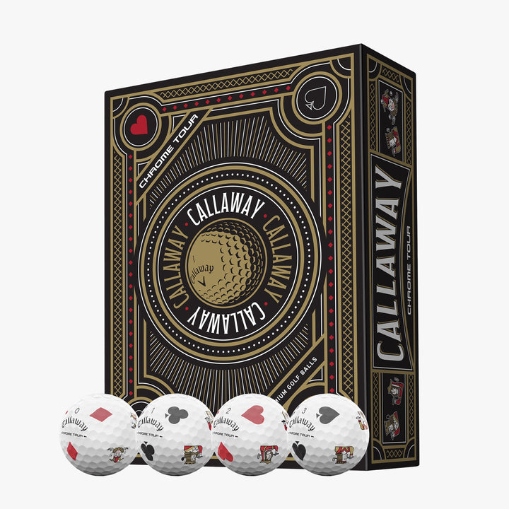 Callaway Chrome Tour Suits limited edition golf balls