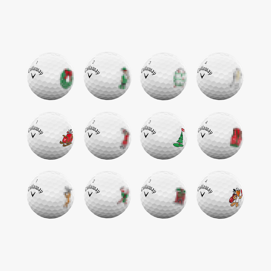 Callaway Supersoft 12-Day Advent Calendar Golf Balls