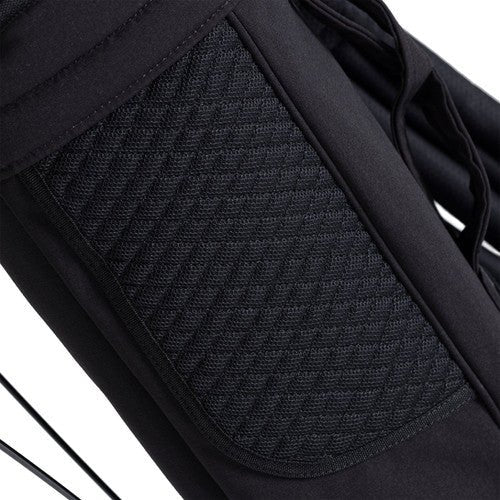 Rover Lightweight Golf Stand Bag - Black/Wheat, Dual Strap, Flex Bottom, Dividers