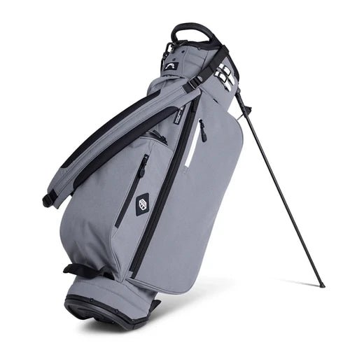 Jones Trouper 3.0 Lightweight Golf Stand Bag - Charcoal, Durable F35 Fabric