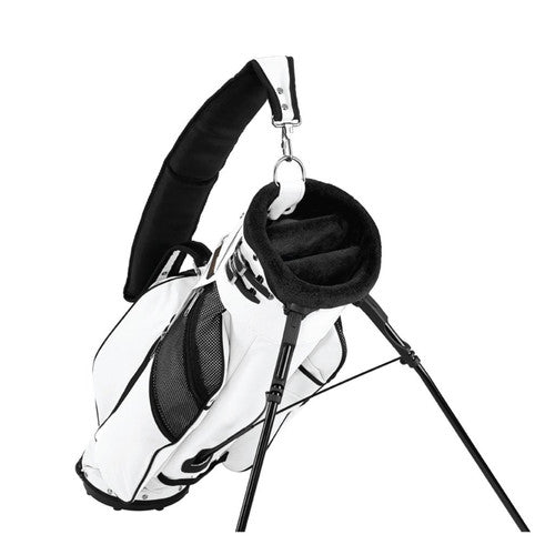 Jones Classic Lightweight Dual-Purpose Stand/Cart Golf Bag - White/White