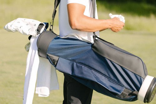 Jones Original Lightweight Carry Golf Bag Maverick Navy Black White