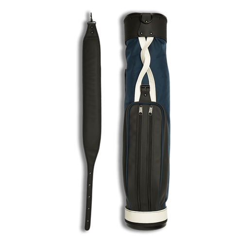 Jones Original Lightweight Carry Golf Bag Maverick Navy Black White