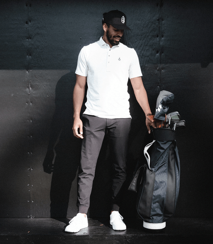 Jones Original Lightweight Carry Golf Bag Maverick Navy Black White