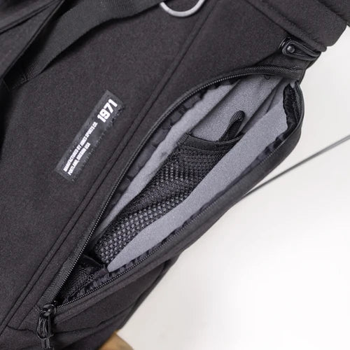 Rover Lightweight Golf Stand Bag - Black/Wheat, Dual Strap, Flex Bottom, Dividers