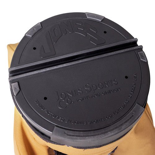 Rover Lightweight Golf Stand Bag - Black/Wheat, Dual Strap, Flex Bottom, Dividers