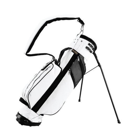 Jones Classic Lightweight Dual-Purpose Stand/Cart Golf Bag - White/White