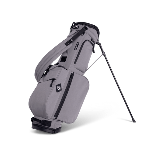 Jones Rover Charcoal Golf Stand Bag: Lightweight, Durable, 3-Way Dividers, Flex Bottom
