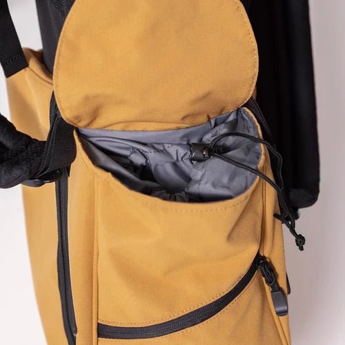 Rover Lightweight Golf Stand Bag - Black/Wheat, Dual Strap, Flex Bottom, Dividers