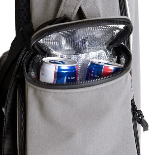 Jones Trouper 3.0 Lightweight Golf Stand Bag - Charcoal, Durable F35 Fabric