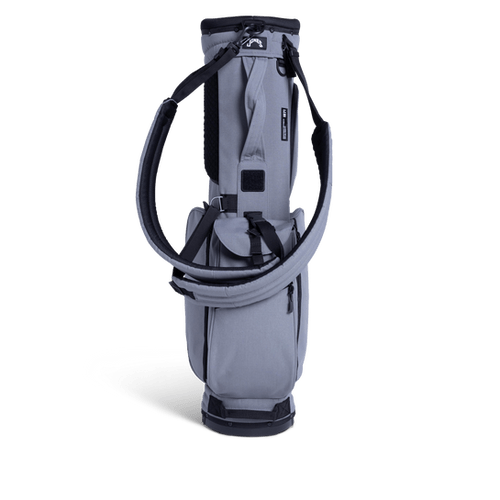 Jones Rover Charcoal Golf Stand Bag: Lightweight, Durable, 3-Way Dividers, Flex Bottom