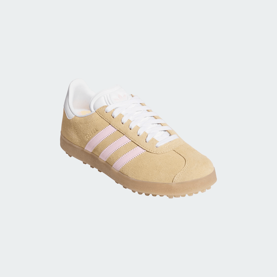 Adidas Women's Gazelle Spikeless Golf Shoes Ice Tangerine/Clear Pink JR4471 - view 5