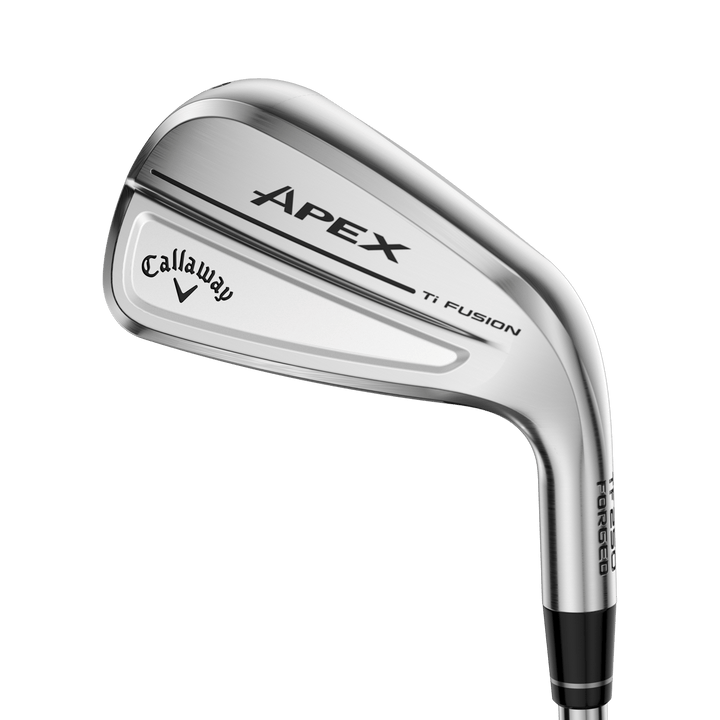Callaway Apex Ti Fusion 250 Plated Iron Set with Steel Shafts