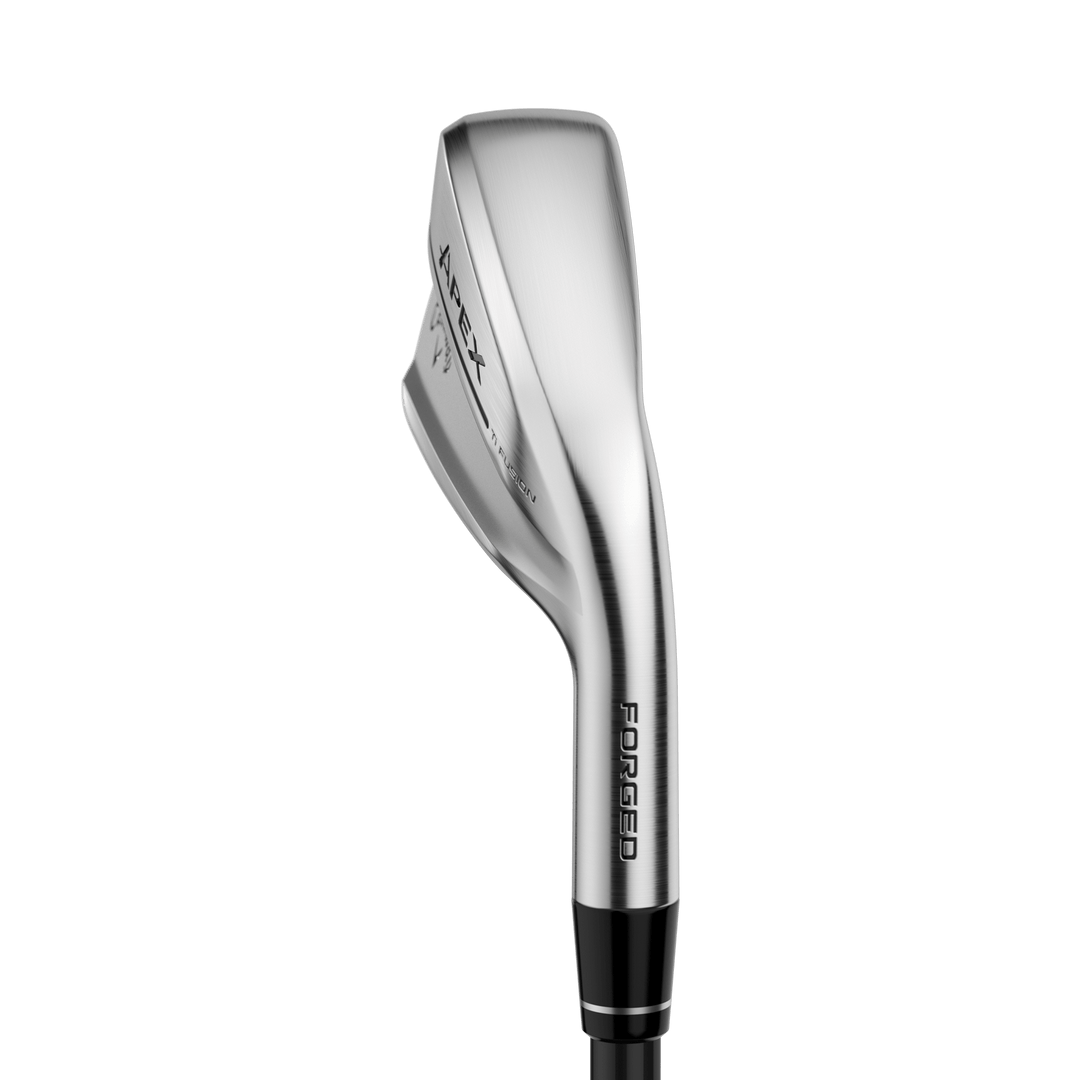 Callaway Apex Ti Fusion Plated Iron Set with Steel Shafts
