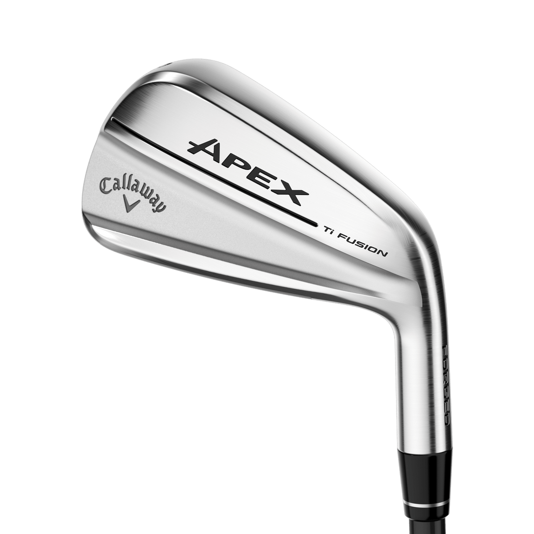 Callaway Apex Ti Fusion Plated Iron Set with Steel Shafts