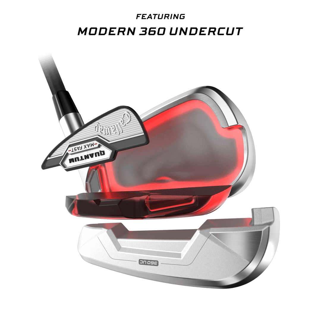 Callaway Women's Quantum Max Fast Iron Set with Graphite Shafts