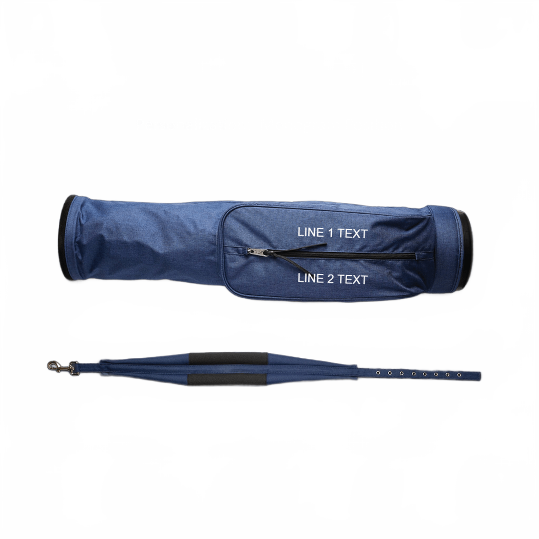 Jones Players Series Heather Blue Lightweight Golf Carry Bag with Personalization