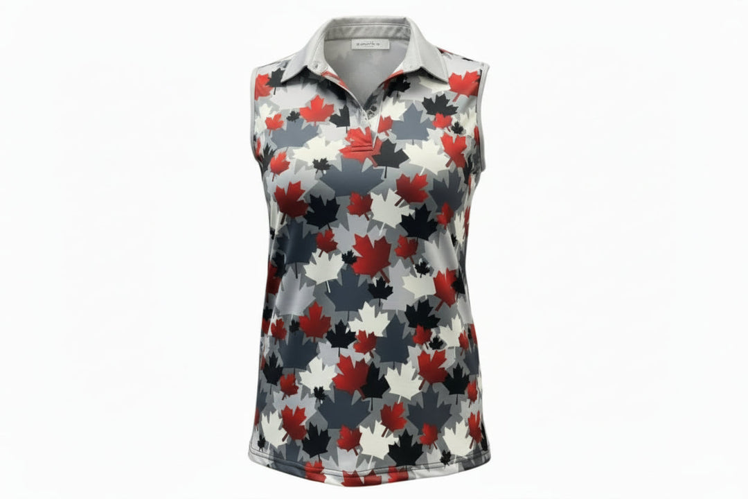 Canada EH? Sleeveless polos