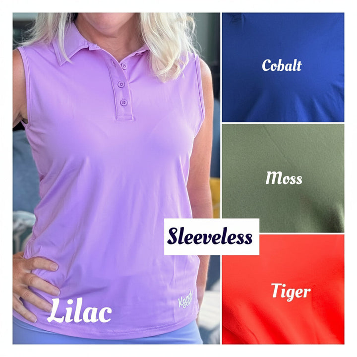 2026 Assorted ladies' Sleeveless Golf Polos