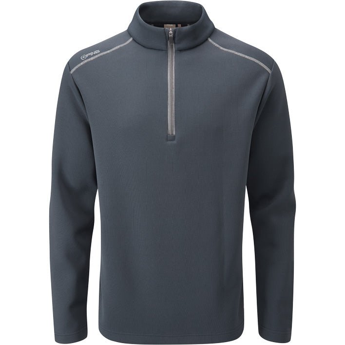 PING Ramsey Ribbed Fleece Half Zip Mid-Layer
