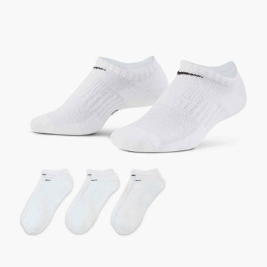 Nike Everyday Cushioned Training No-Show Socks (3 Pairs)