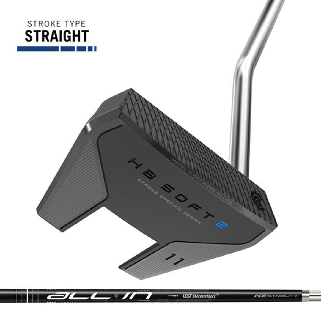 Cleveland HB Soft 2 Black #11 Single Bend Putter