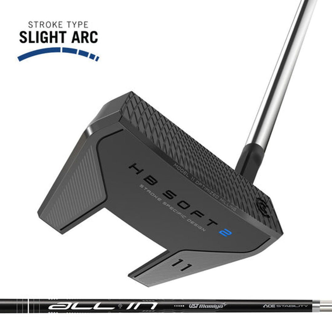 Cleveland HB Soft 2 Black #11 Slant Neck Putter
