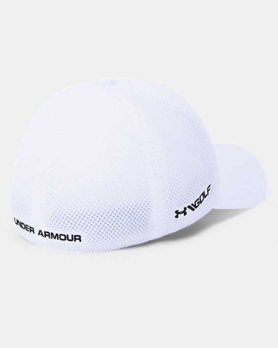 Men's Under Armour Microthread Golf Mesh Hat - Niagara Golf Warehouse UNDER ARMOUR GOLF HATS