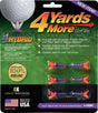 4 Yards More Standard Tees 4 Pack 1" - Niagara Golf Warehouse GDF ACCESSORIES