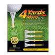 4 Yards More Standard Tees 4 Pack 2.3/4" - Niagara Golf Warehouse GDF ACCESSORIES