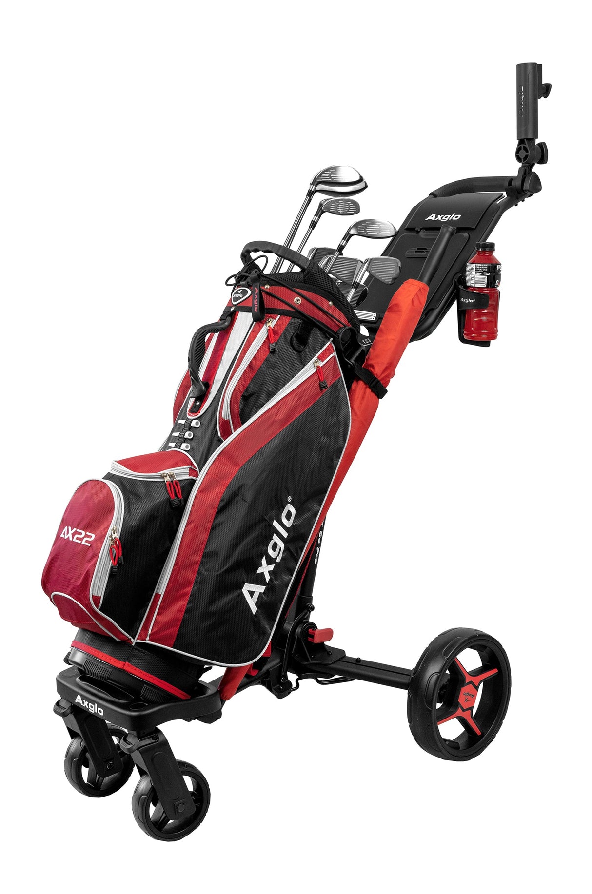Axglo Flip n' Go Pro Golf Push Cart