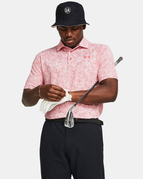 Men's UA Playoff 3.0 Printed Polo - Niagara Golf Warehouse UNDER ARMOUR Men's Golf Shirt