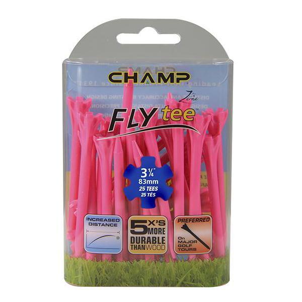 Champ FLYtee™ Golf Tee 3 1/4"- 25 Pack - Niagara Golf Warehouse GDF ACCESSORIES